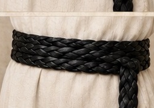 Flexible Braided Leather Wrap